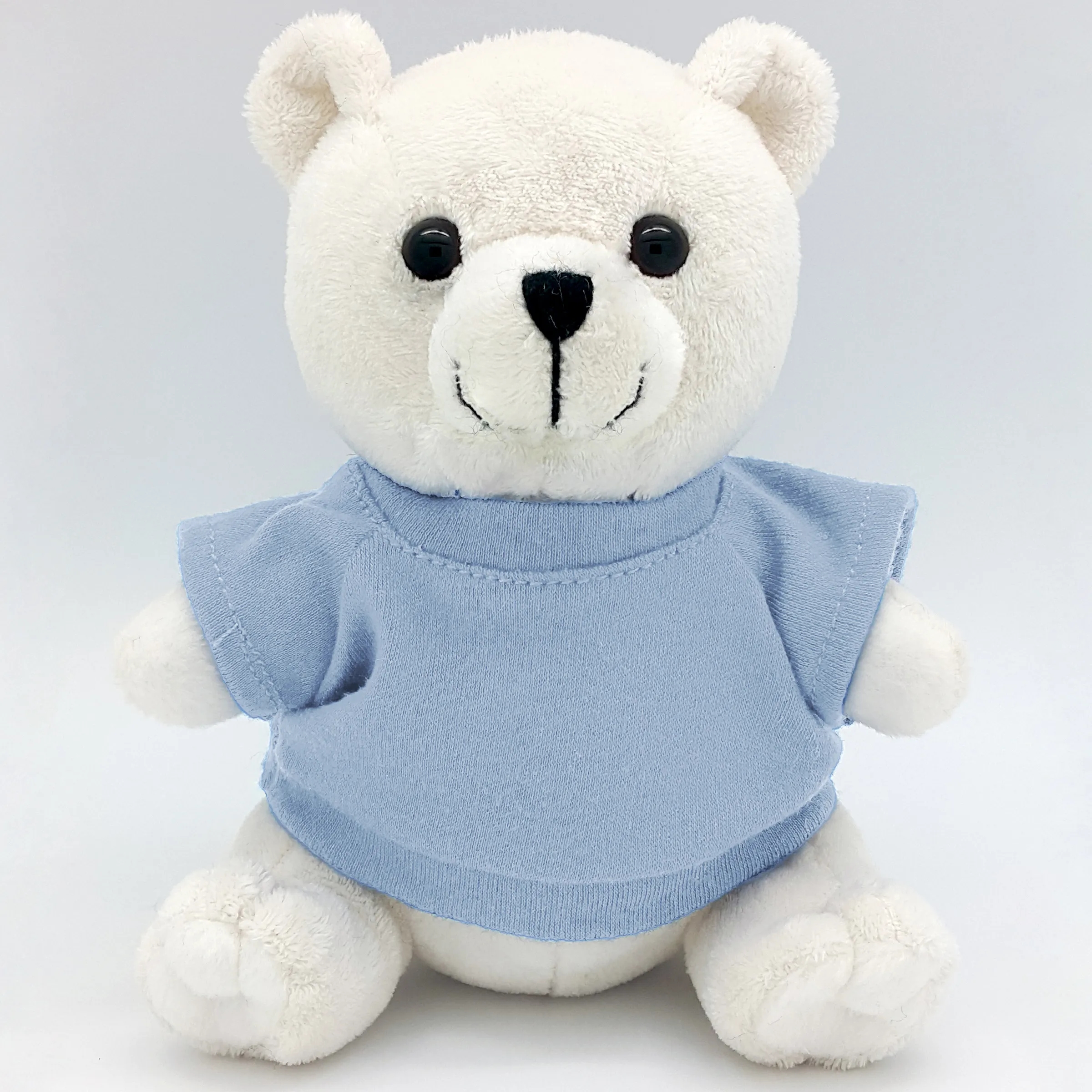 6" Beanie White Bear 9