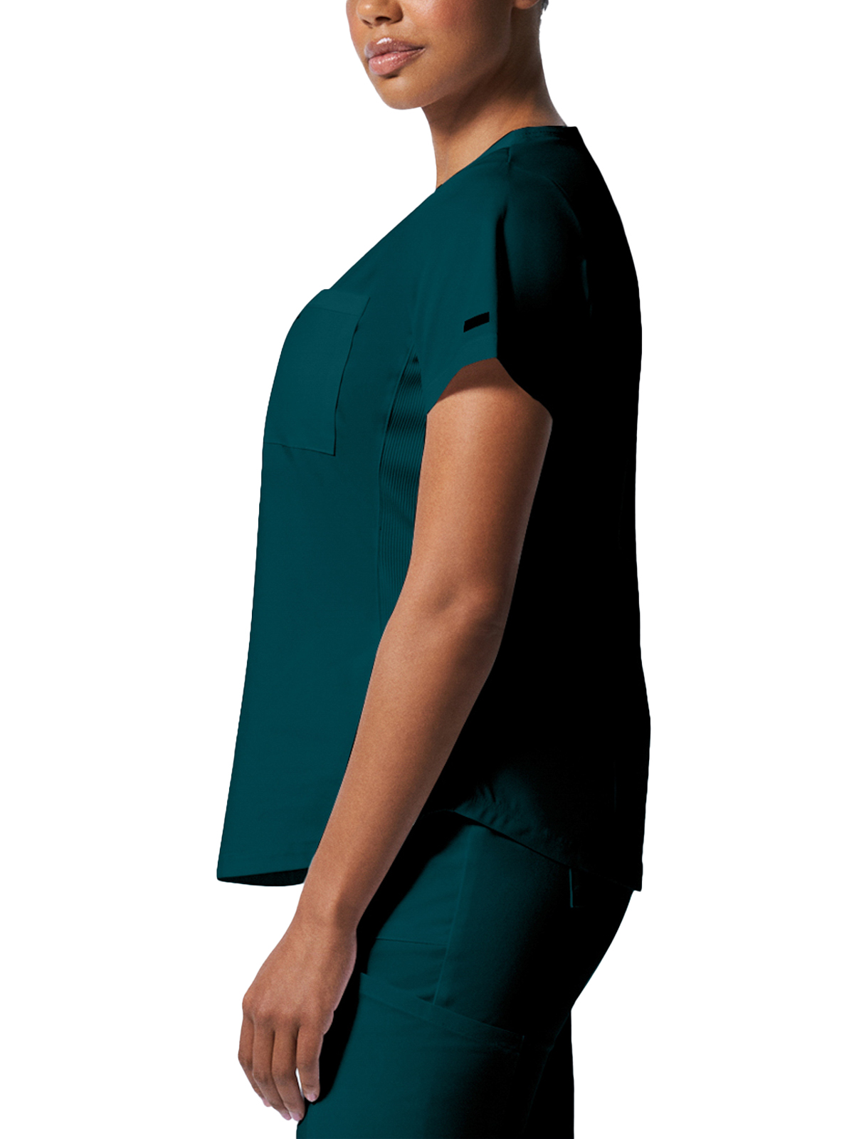 Landau - ProFlex - Women's Two-Pocket Back Princess Seamed V-Neck Top 37