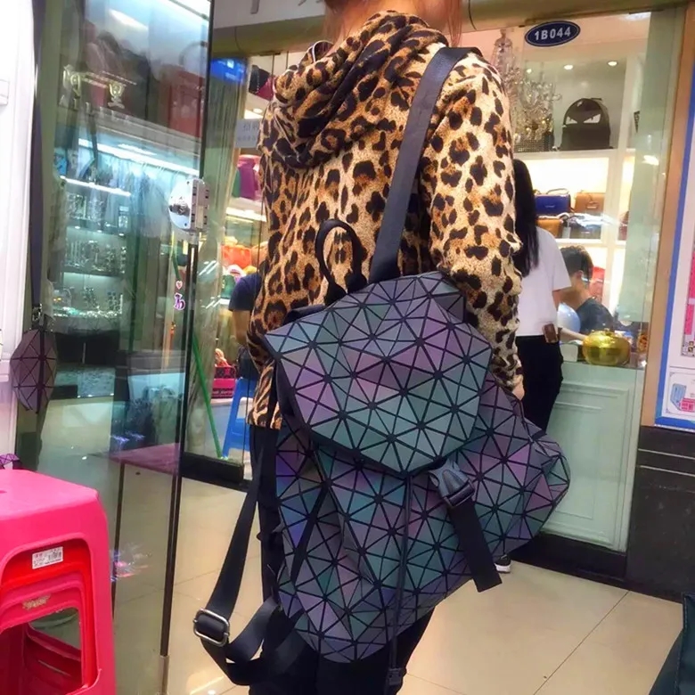 Luminous Geometric Backpack 2