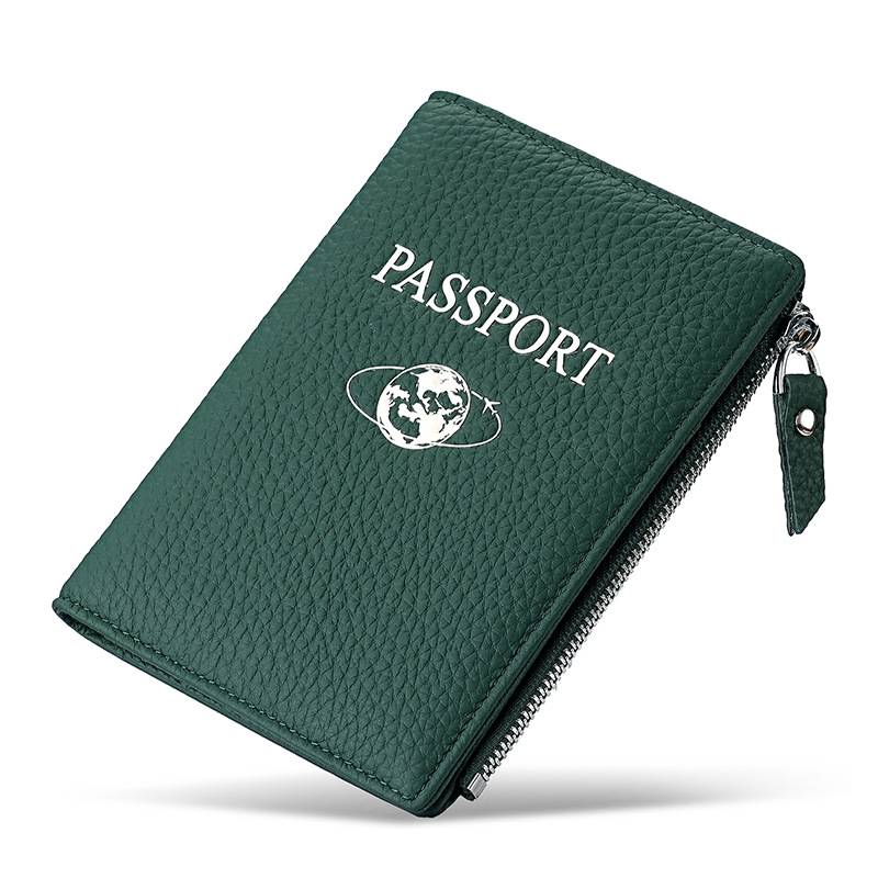 RFID-Blocking Leather Travel Wallet & Passport Holder 11