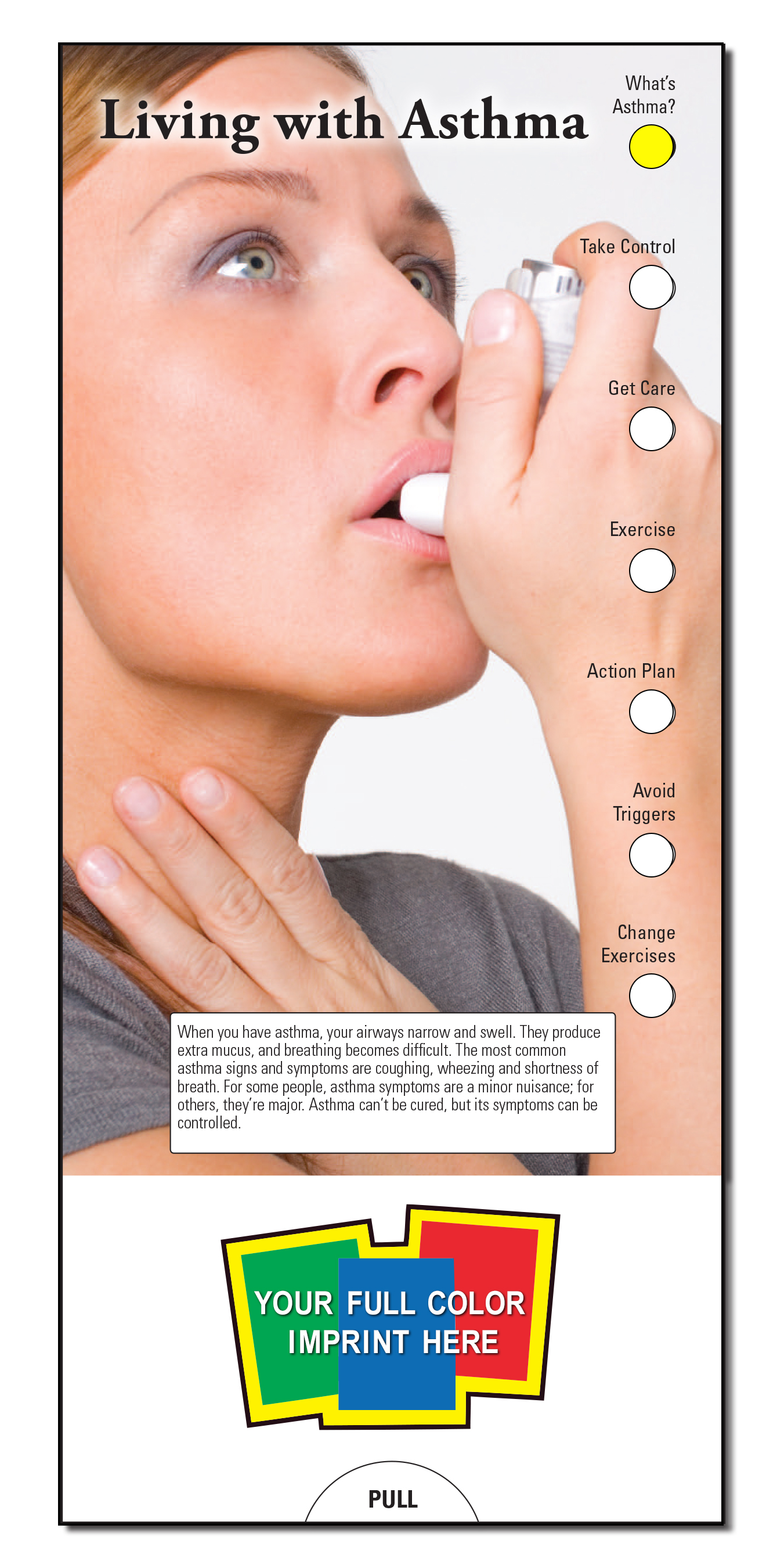 SLIDE CHART - Living With Asthma Slide Chart 3