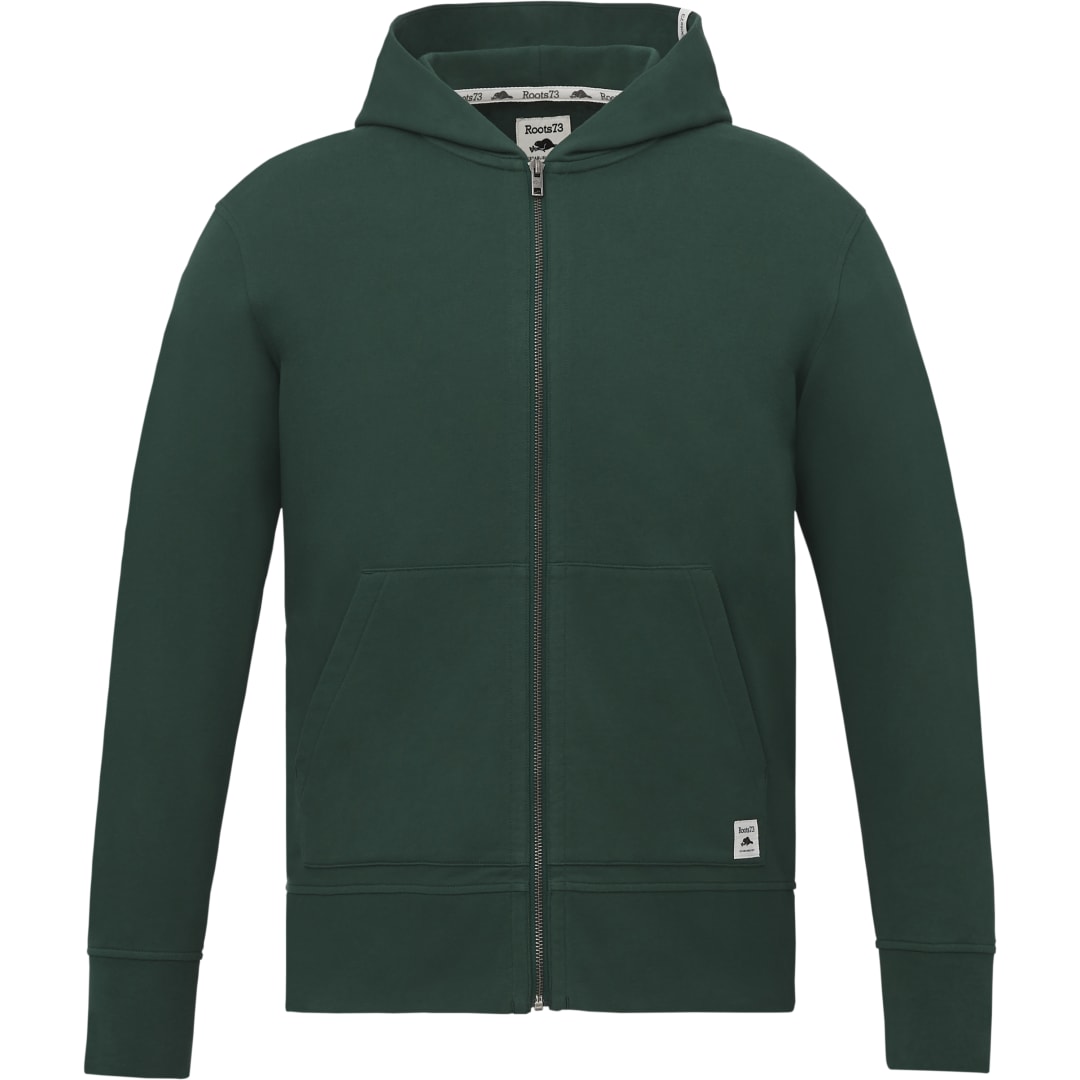 Roots73 CANMORE Eco Full Zip Hoody - Men's, custom hoodie or sweatshirt with logo imprint 45
