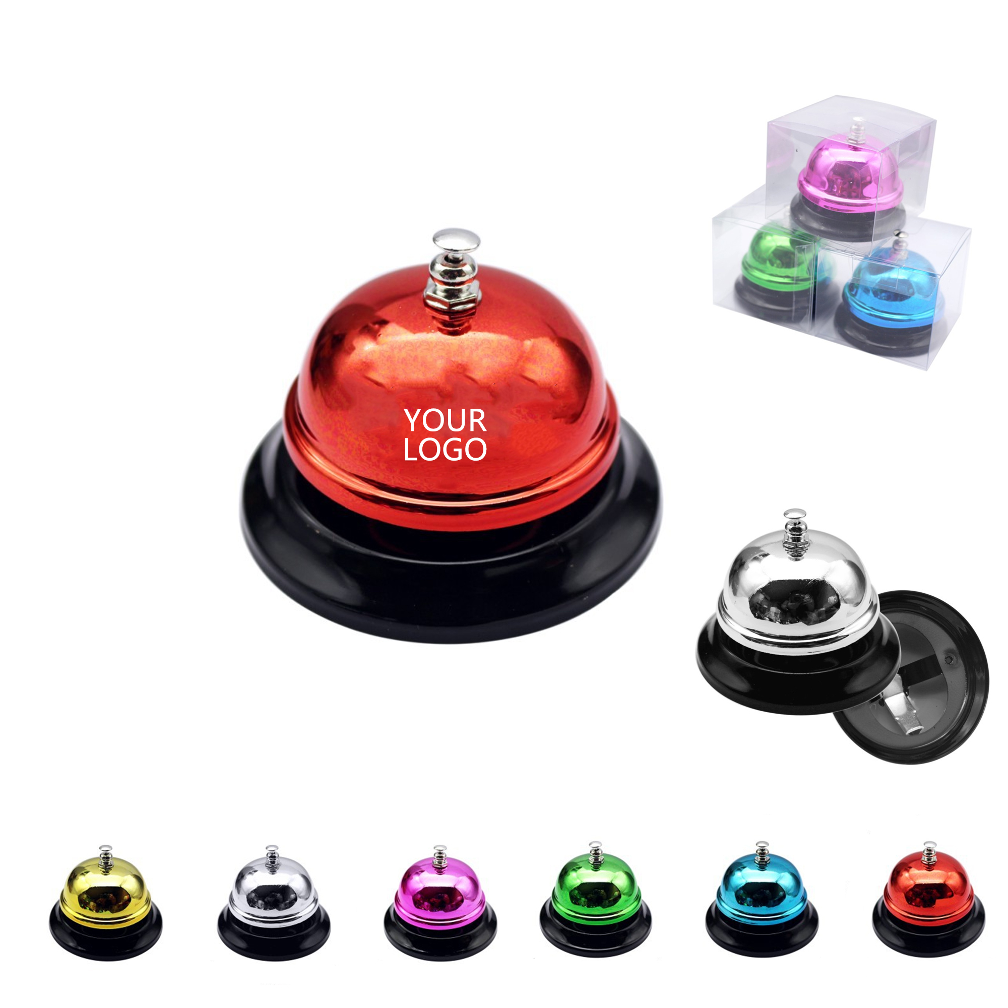 Custom Logo Desk Bell 2
