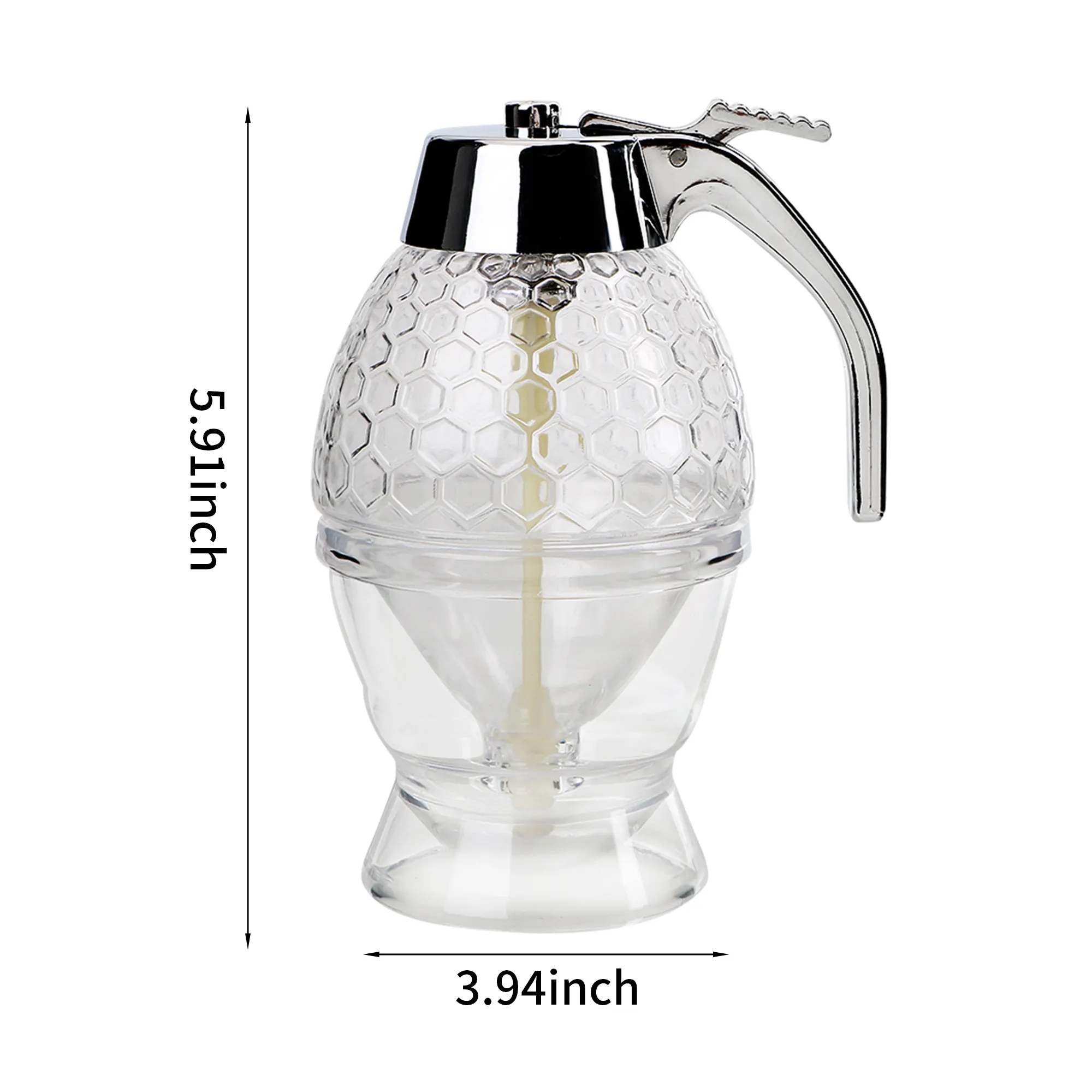 MOQ 50 No-Drip Honey Syrup Dispenser 2
