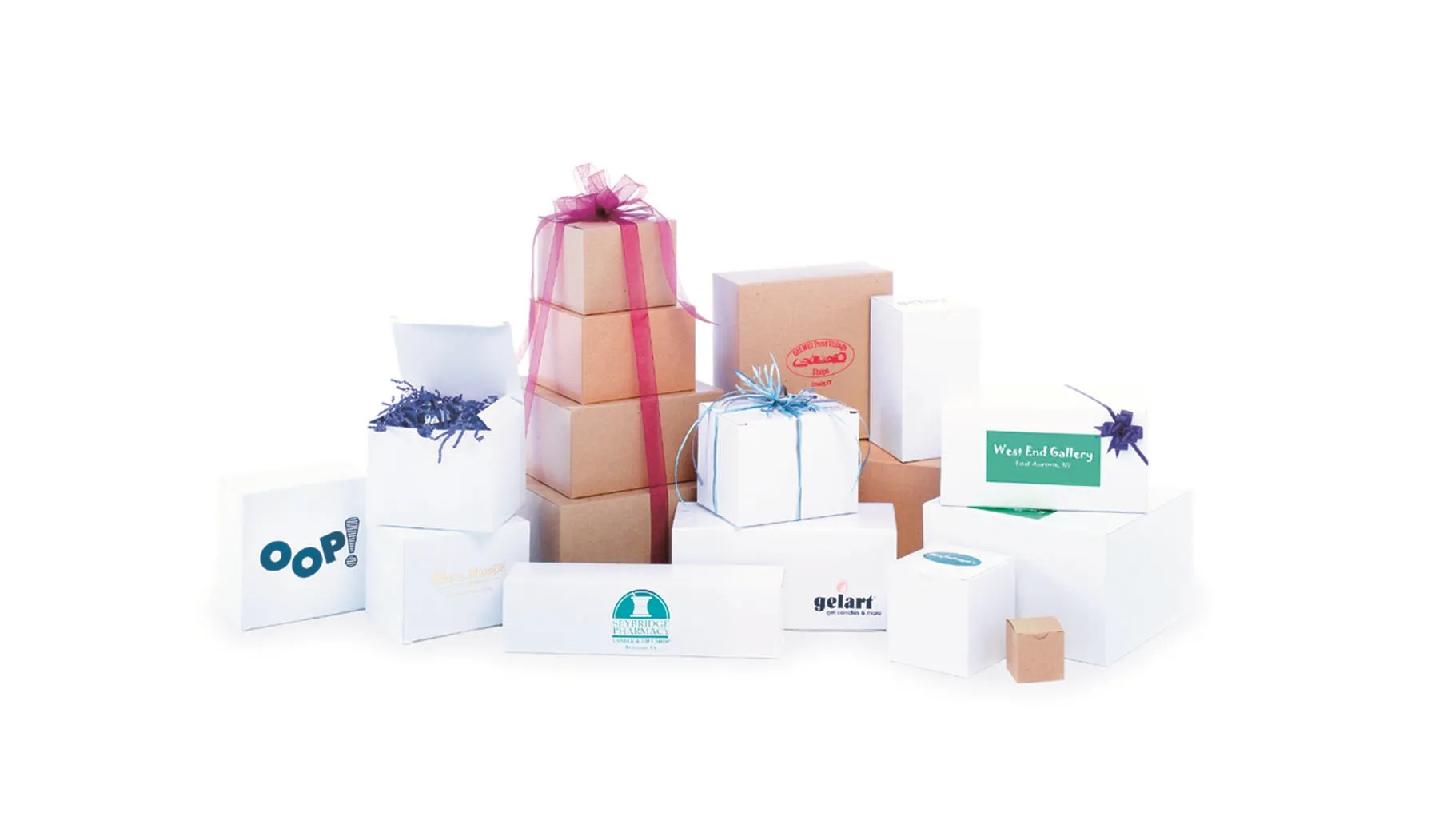 One Piece Natural Kraft Gift Box