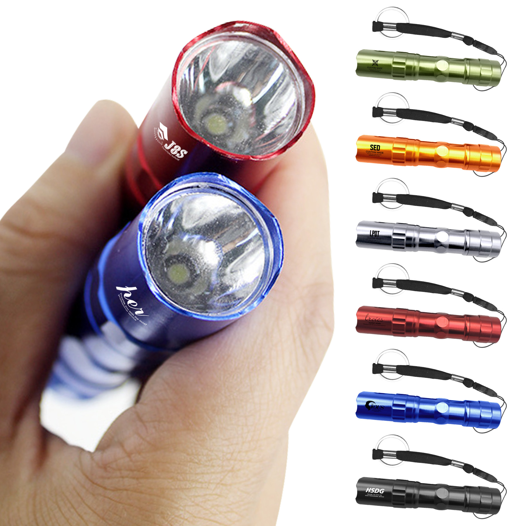 Mini Portable LED Flashlight 5