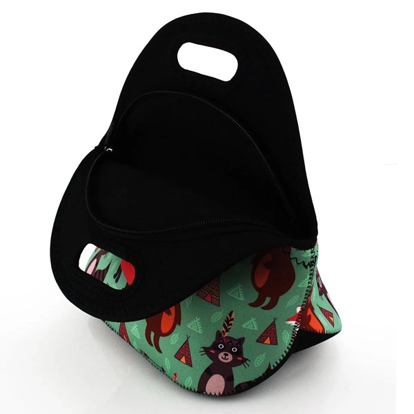 Full Color Neoprene Insulated Lunch Bag 6