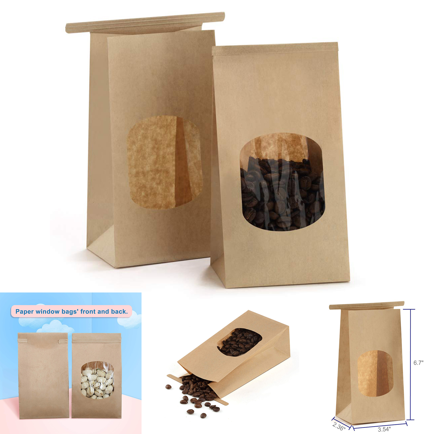 Bakery Bags with Window 2