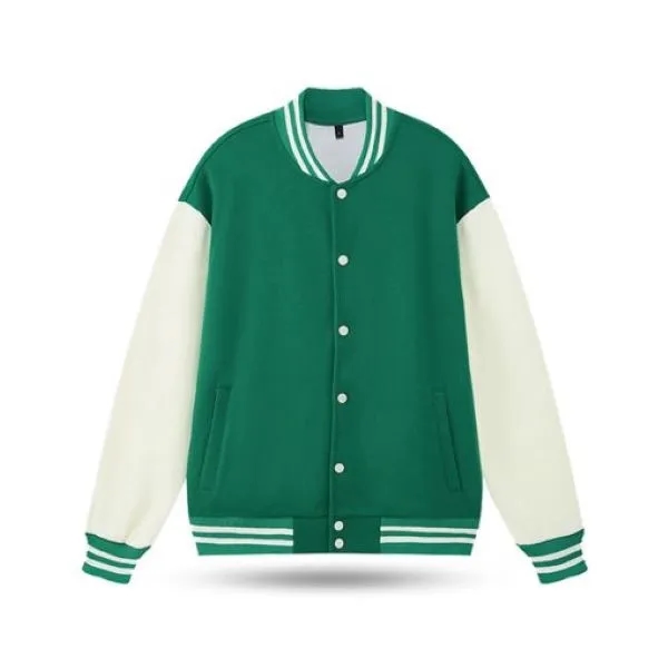 Custom Cotton Baseball Varsity Jacket- Personalized Design 7