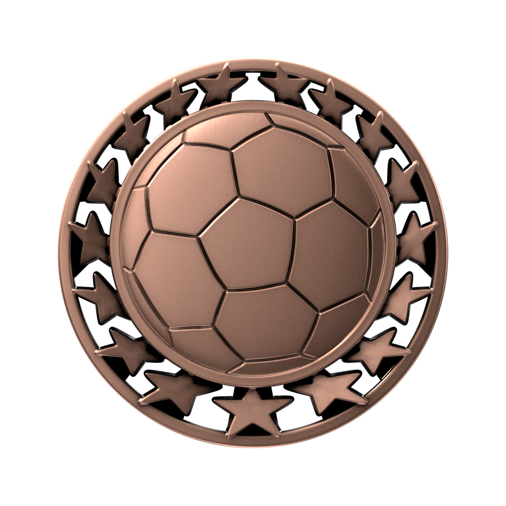 Soccer Star Medallion (2-1/2") 5