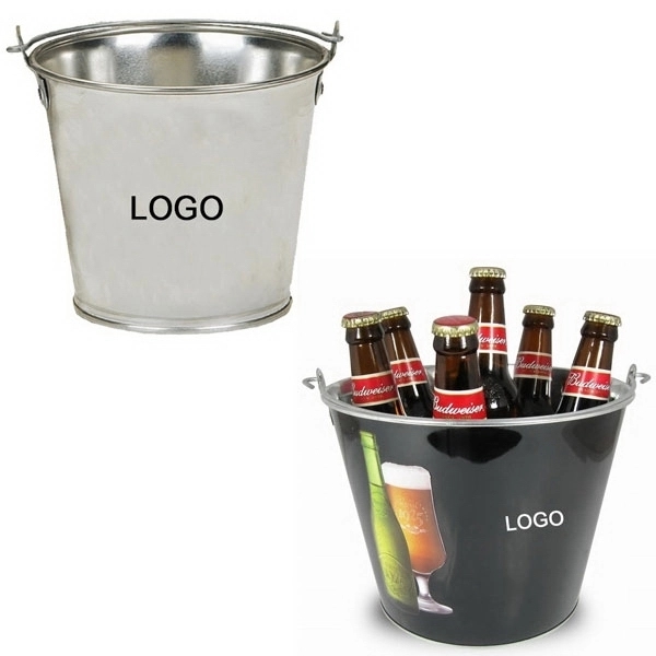 Stainless Steel Beer Ice Bucket 5