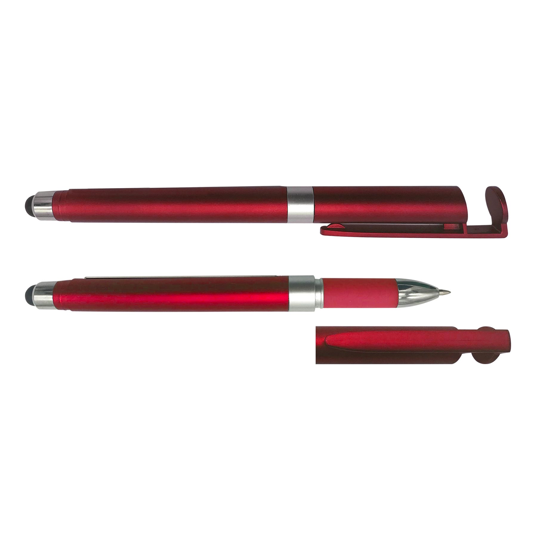 Free Shipping Banner Promotional Message Pen with Phone Stand 5