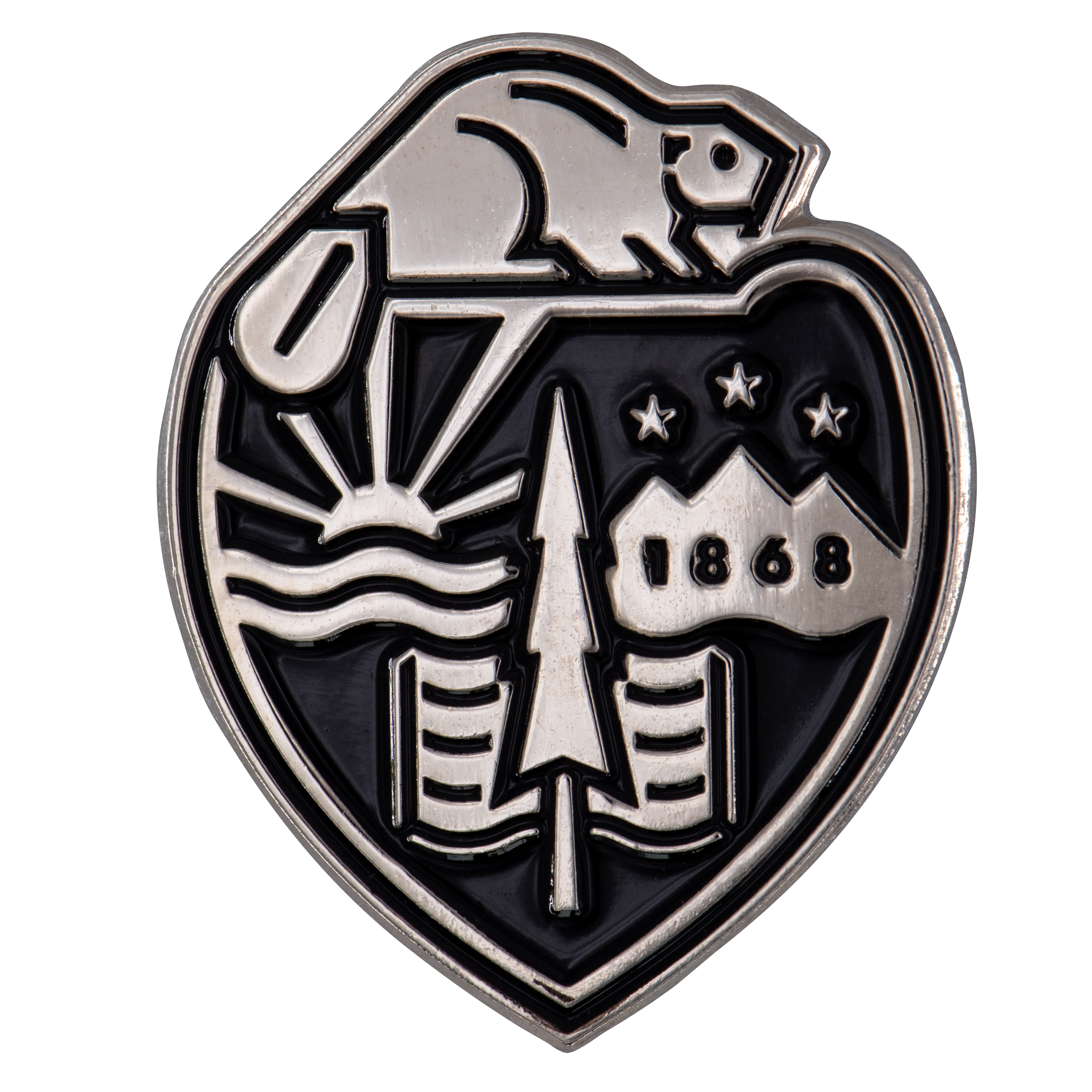 Lapel Pin - Die Struck Brass Soft Enamel (1-1/4") 6