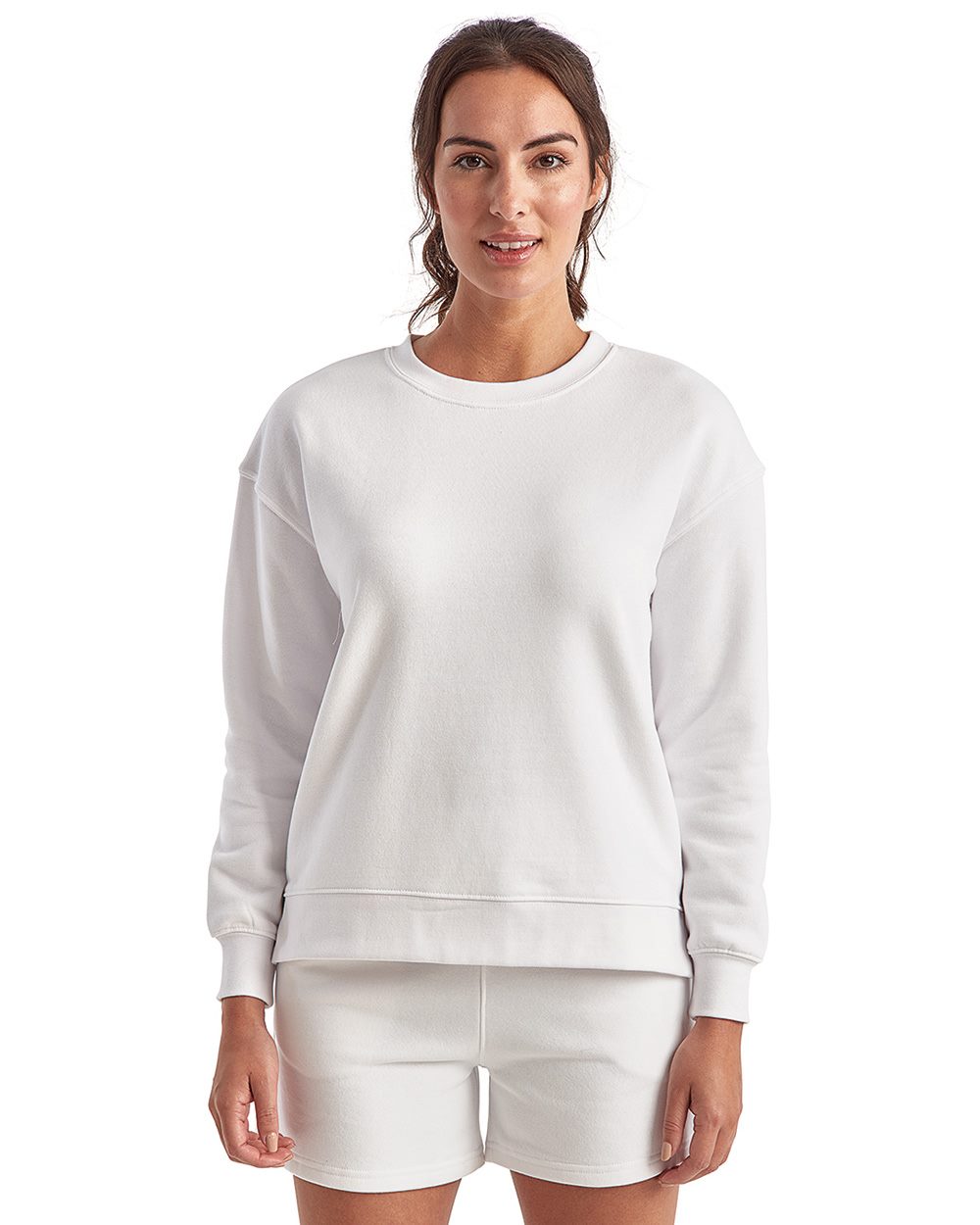 Women's Billie Side-Zip Crewneck Sweatshirt - TD600 31