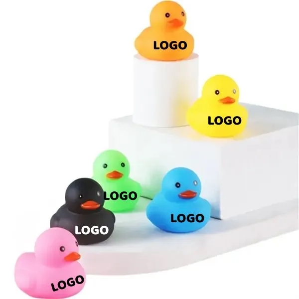 Mini Baby Shower Rubber Duckies - Tiny Cute Bath Toys 1