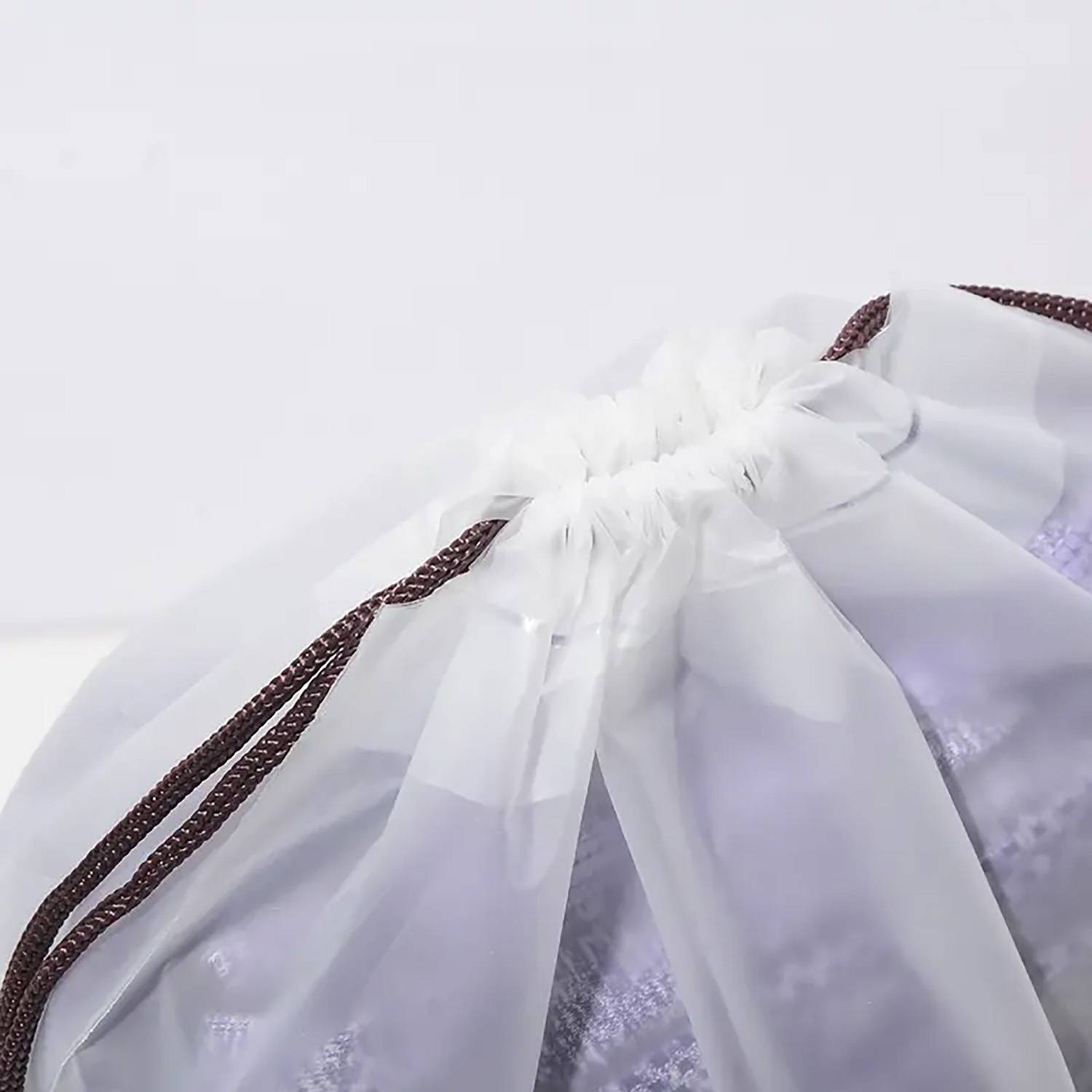 PE frosted transparent packaging bag 6