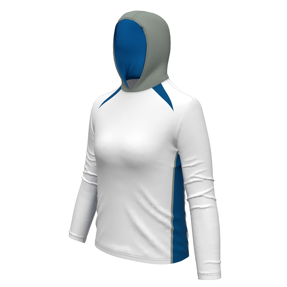 JUICE Long Sleeve Shooter Shirt with Hood