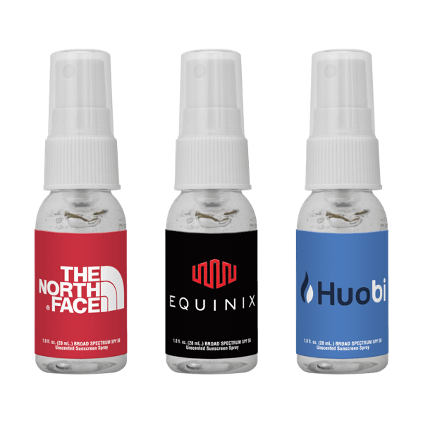 1 oz Clear Sanitizer Spray 2