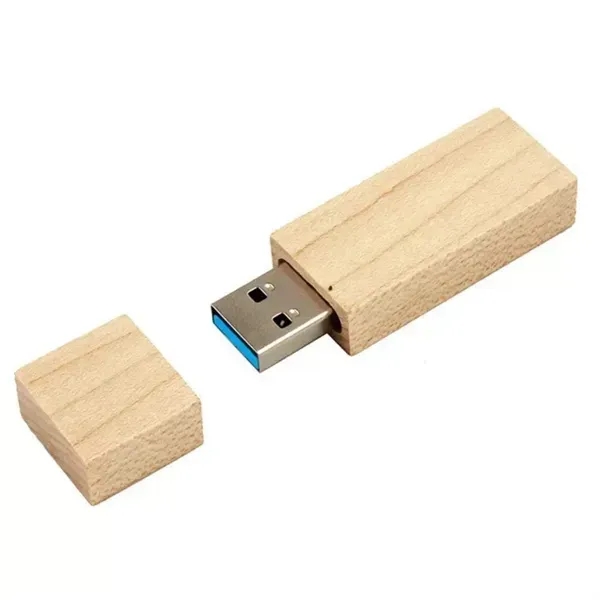 High-Speed Bamboo Wooden USB 3.0 Flash Drive 32GB Capacity 8