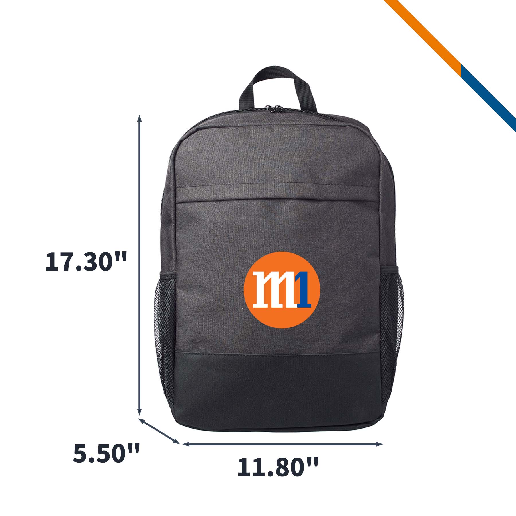 Moran Two Tone Travel Laptop Backpack 2