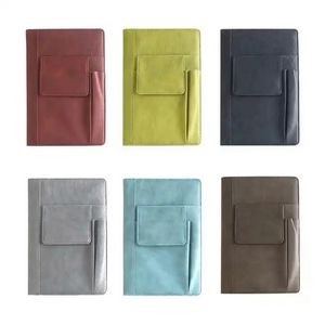 Multi-Pocket Leather Notebook Multi-Pocket Leather Notebook 5