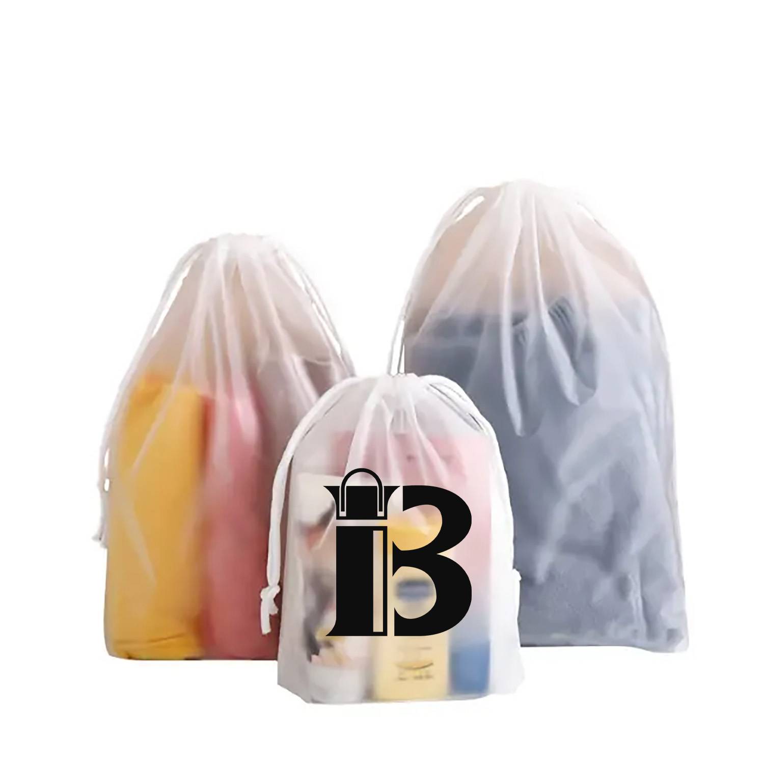 PE frosted transparent packaging bag 2