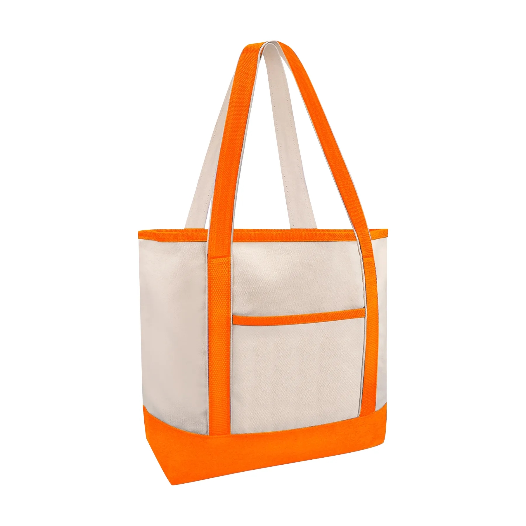12oz. Natural Canvas Boat Tote w/ Reinforced Handle 5