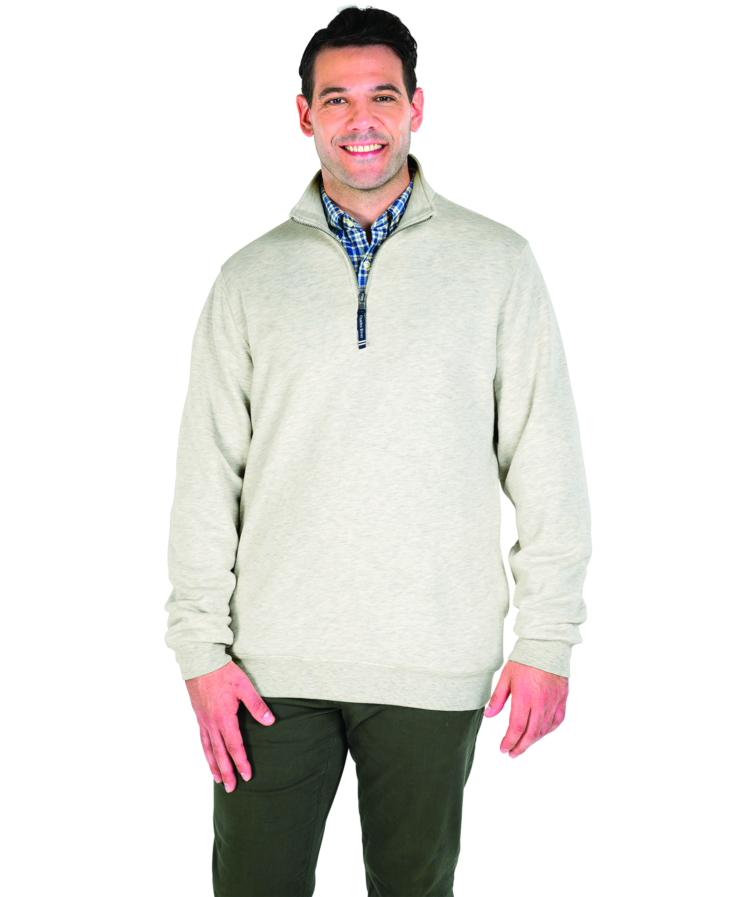 Crosswind Quarter Zip Sweatshirt, custom hoodie or sweatshirt with logo imprint 105