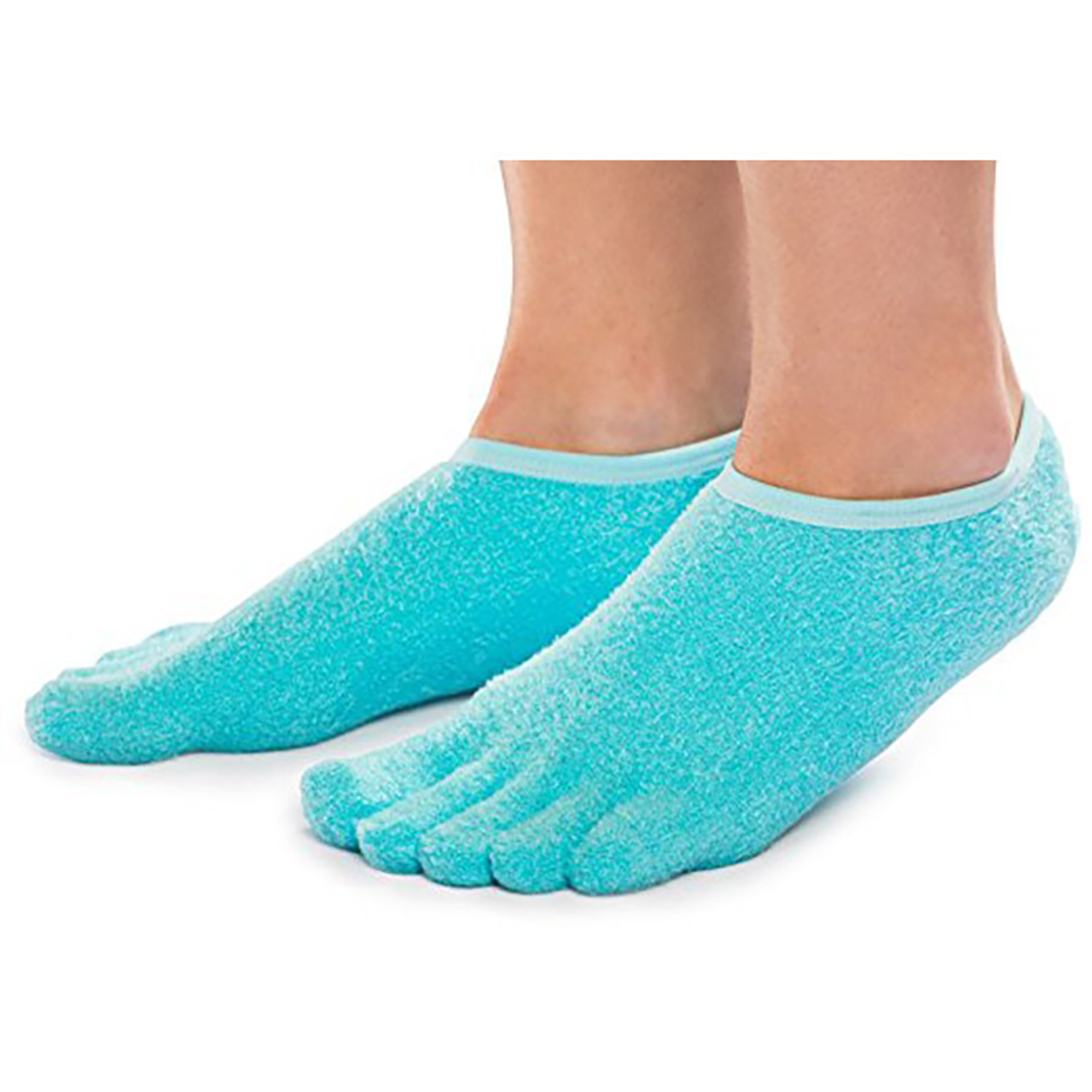 Anti Crack Foot Care 5-Toe Gel Moisturizing Socks 4