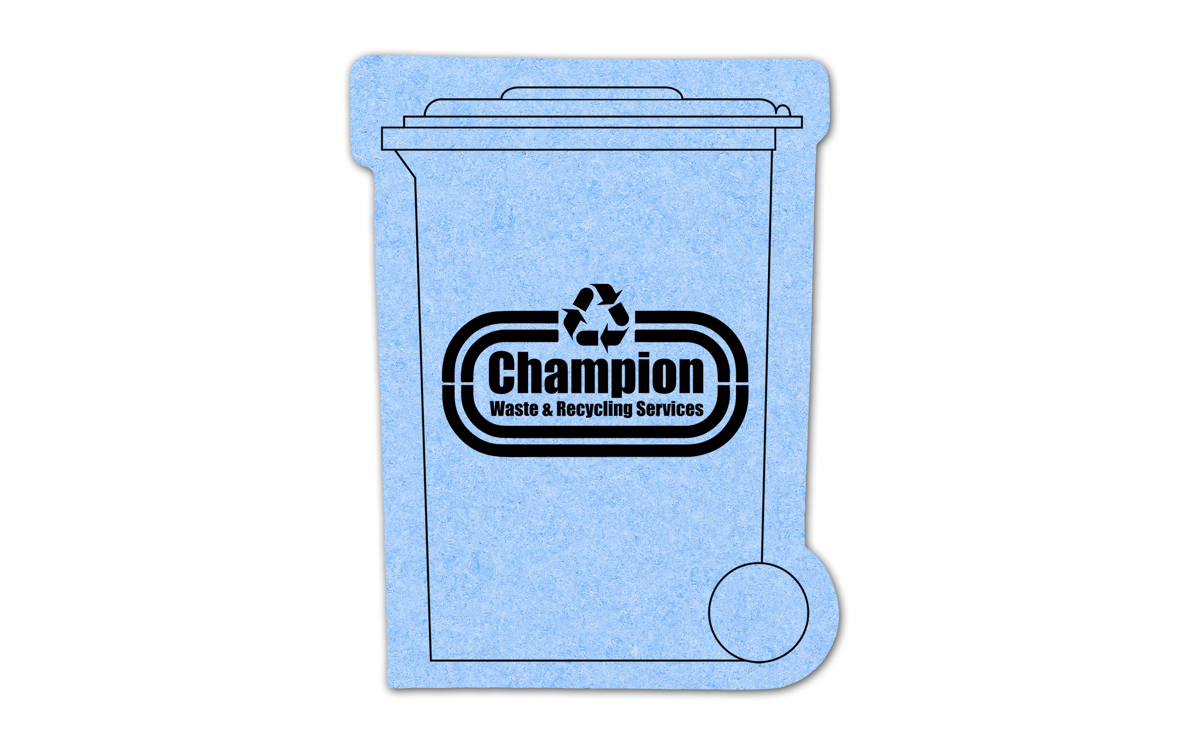 Recycling Bin Compressed Sponge 9