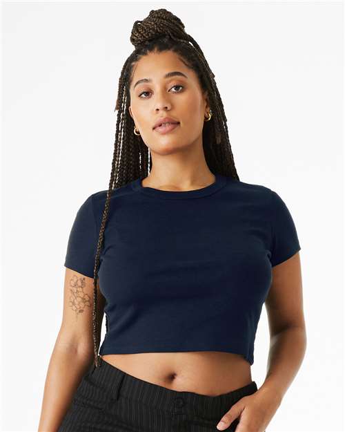 Women's Micro Rib Baby Tee - 1010 25