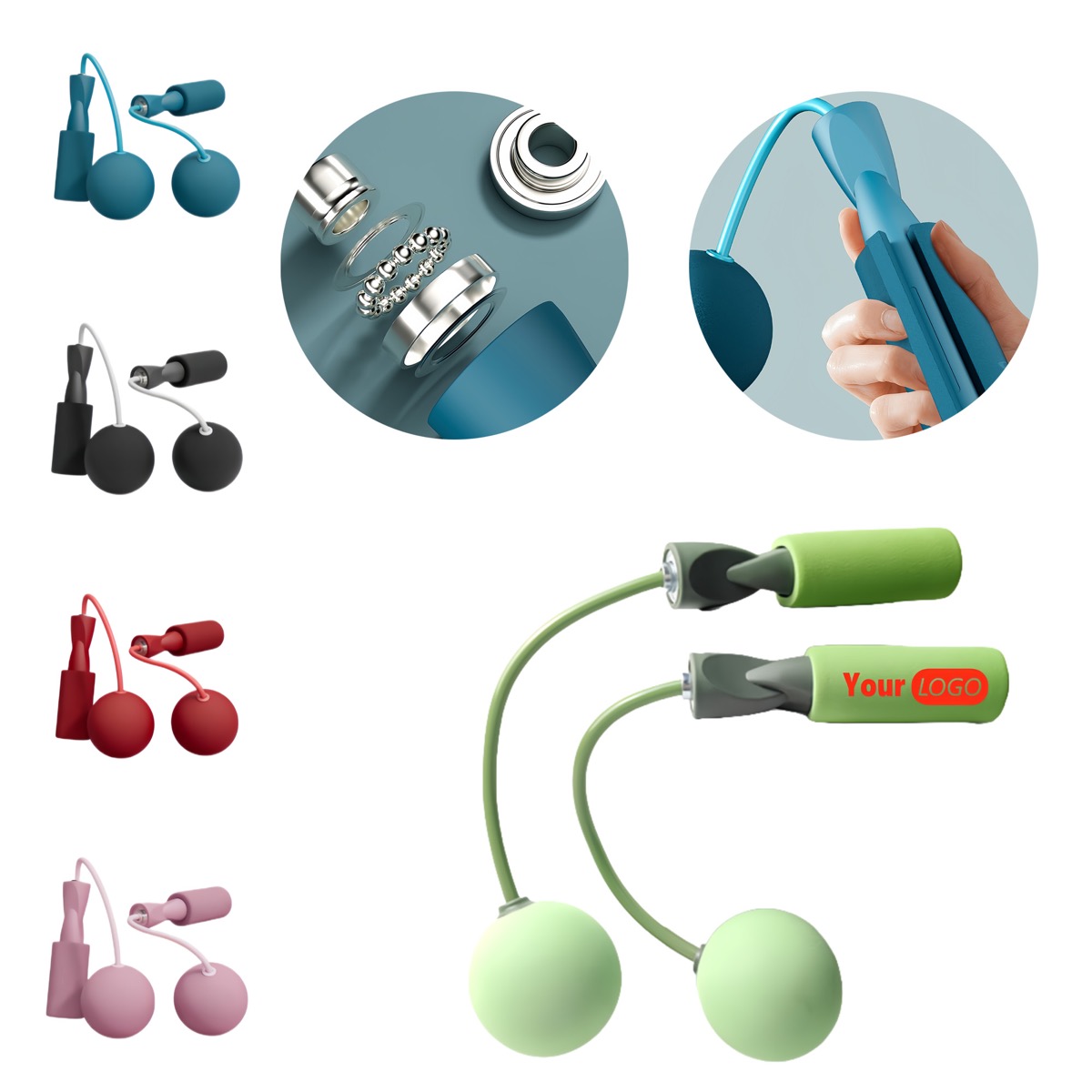 Slimming and Fat-Burning Training with Cordless Jump Rope 3