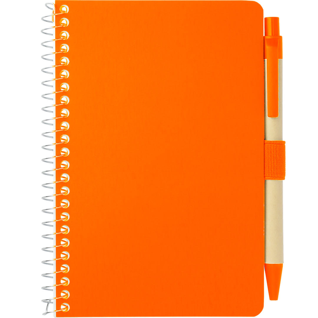 FSC® Mix 4" x 6" Pocket Spiral Notebook with Pen 89