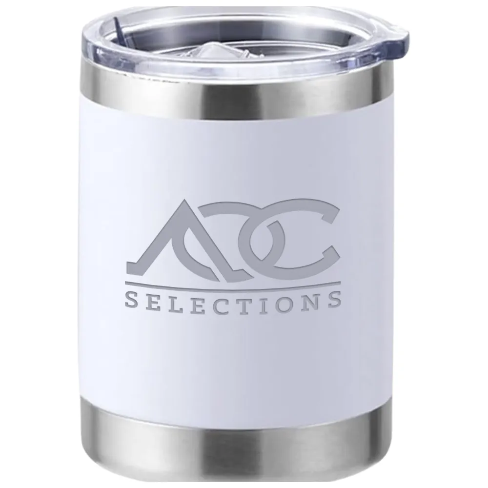 10oz. Double-Wall Stainless Lowball Tumbler 10