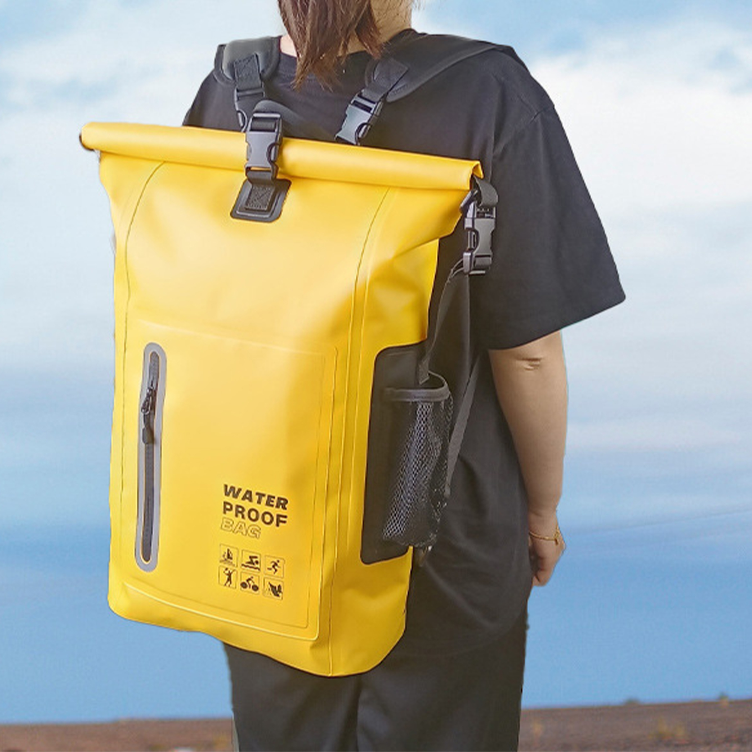 Pvc Outdoor Sports Hiking Backpack 2