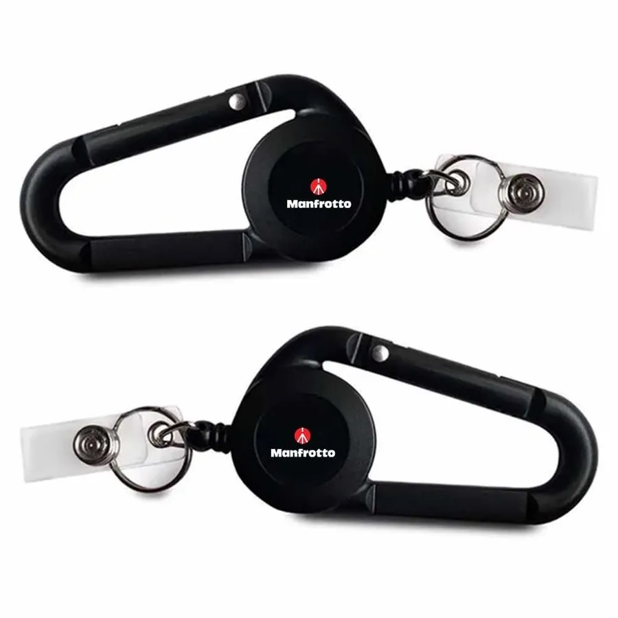 Carabiner Clip Badge Reel Keychain 7