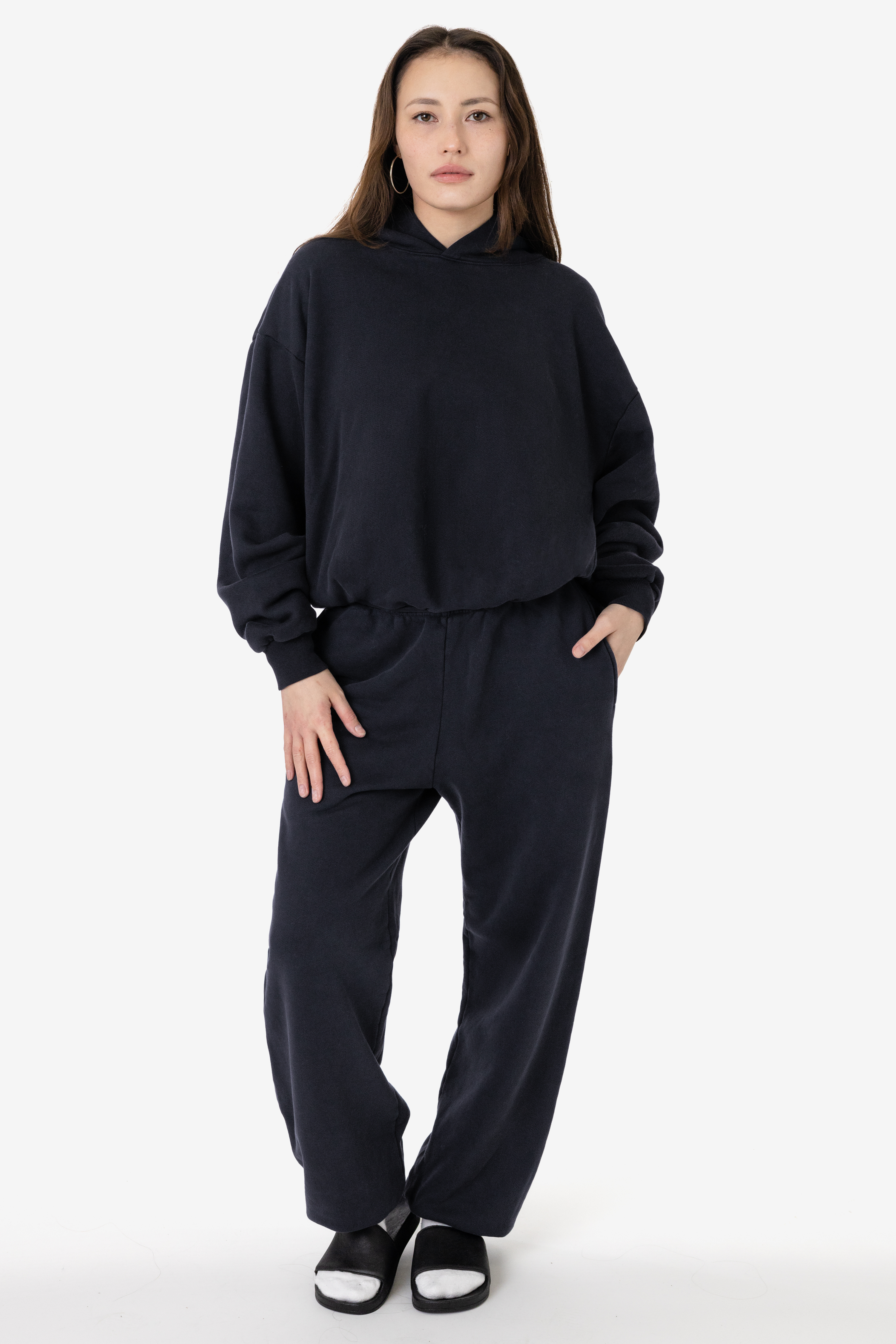 16OZ. GARMENT DYE PLUSH FLEECE SWEATPANTS 1