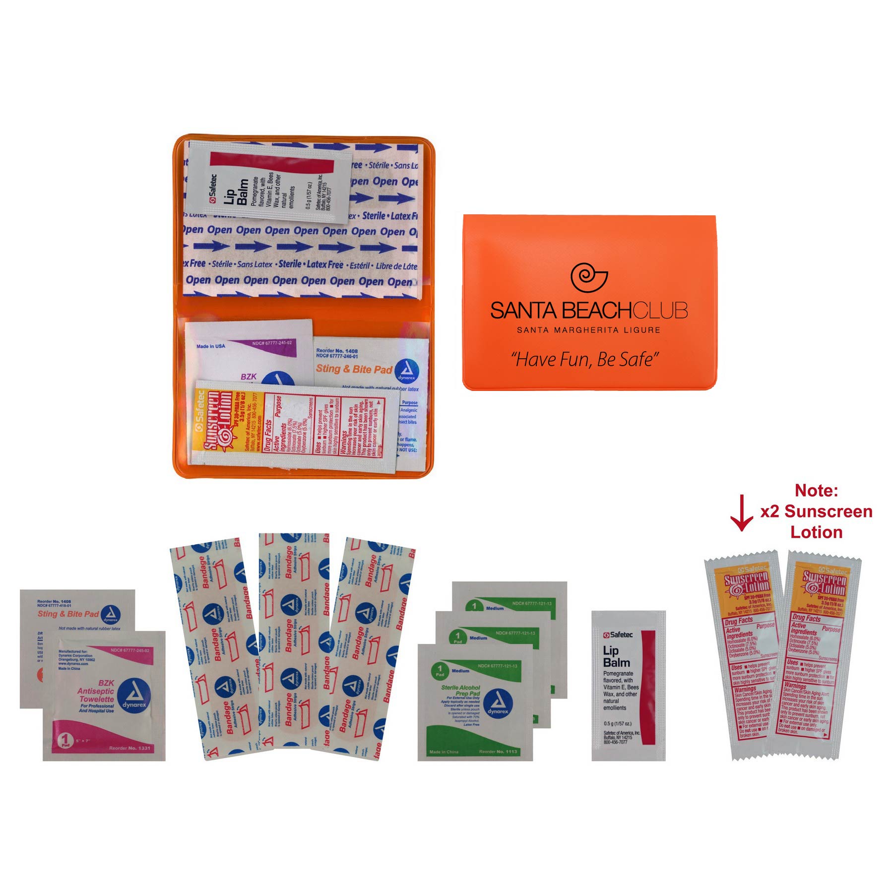 Sun Care Case in Standard Vinyl Colors (extra Sunscreen) 1