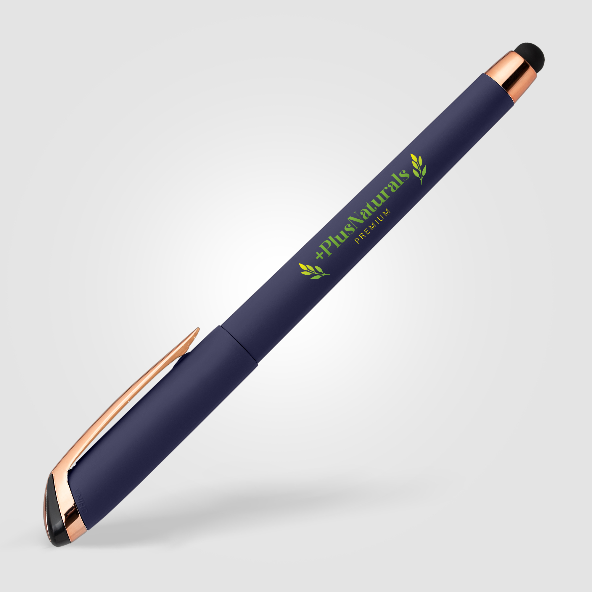 Gazelle Gel Softy Rose Gold Pen w/ Stylus 23