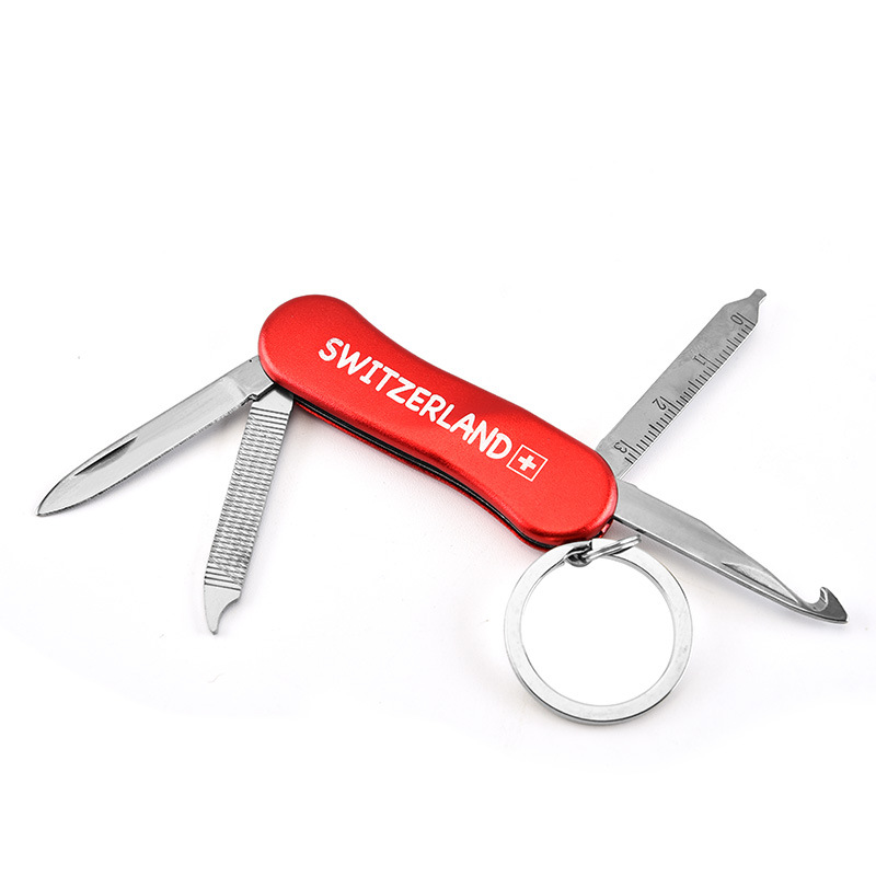 Multi-Function Tool Pocket Knife with Key Ring 8