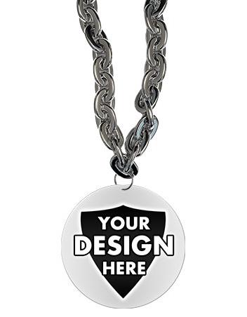 Trophy Chain Medals: 7" Custom Acrylic Medal with 1