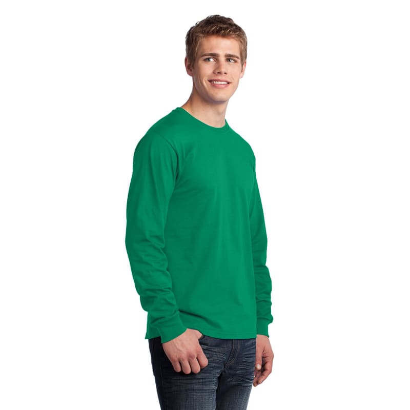 Port & Company - Long Sleeve Core Cotton Tee. 46