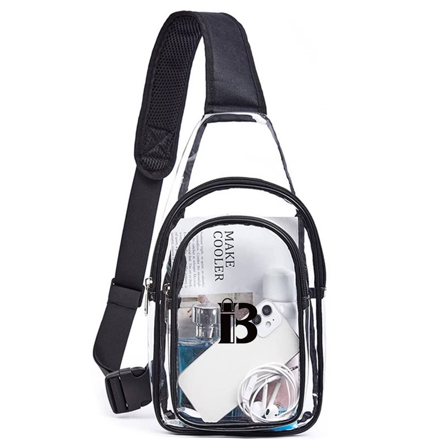 PVC Transparent Crossbody Bag 10