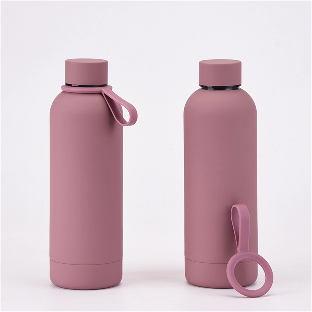 Portable Frosted Insulated Stainless Steel Water Bottle 1