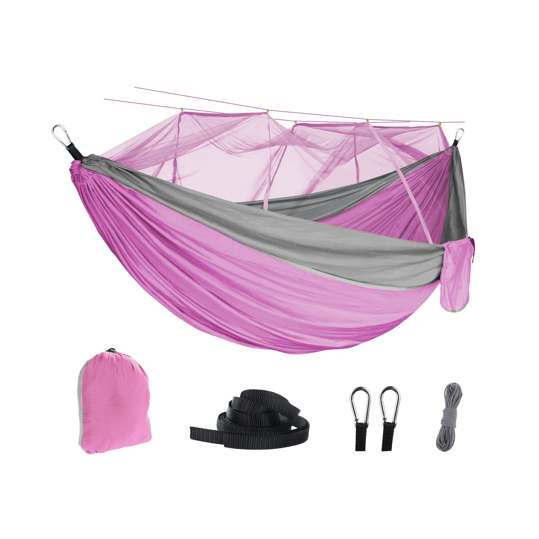 Camping Hammock With Mosquito Net 18