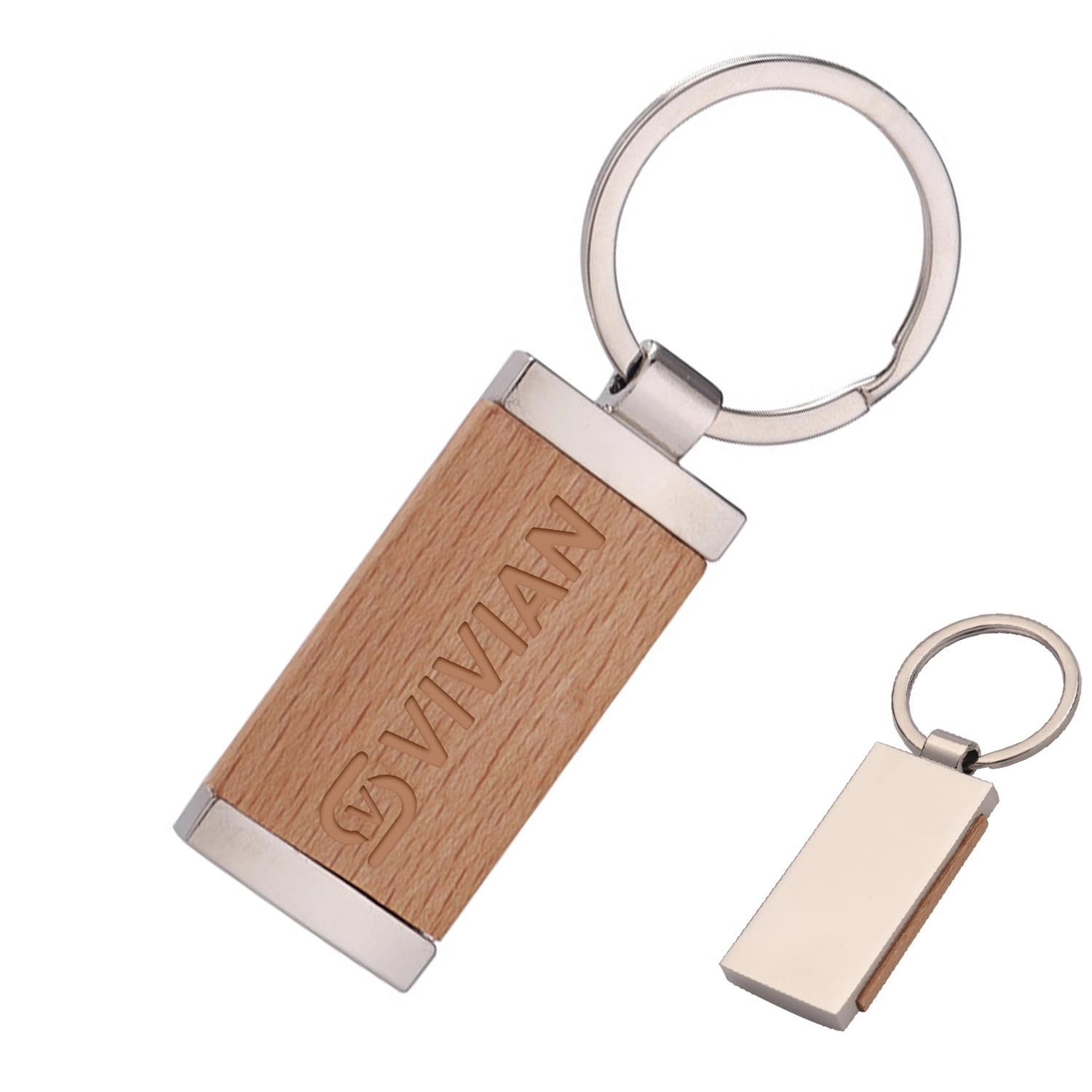 Bamboo Key Chain 9