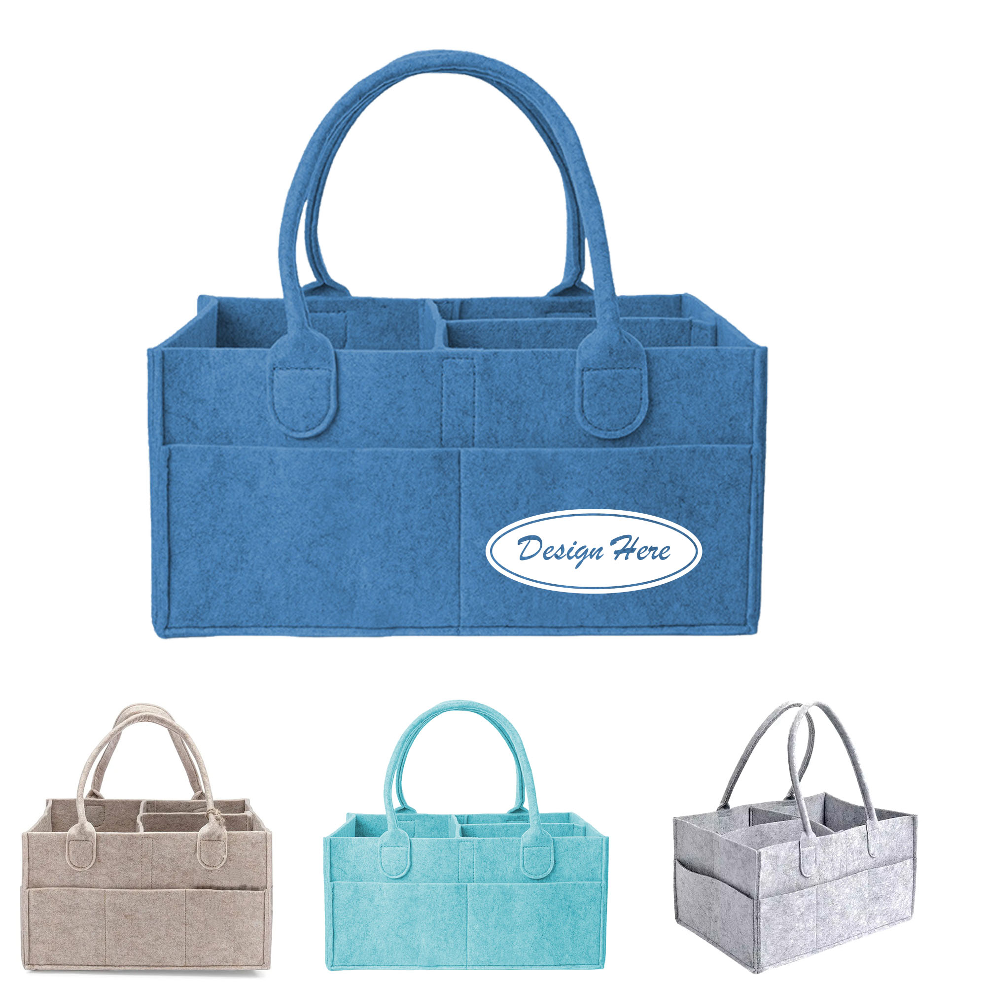 Stylish Baby Diaper Caddy for Organized Essentials 2
