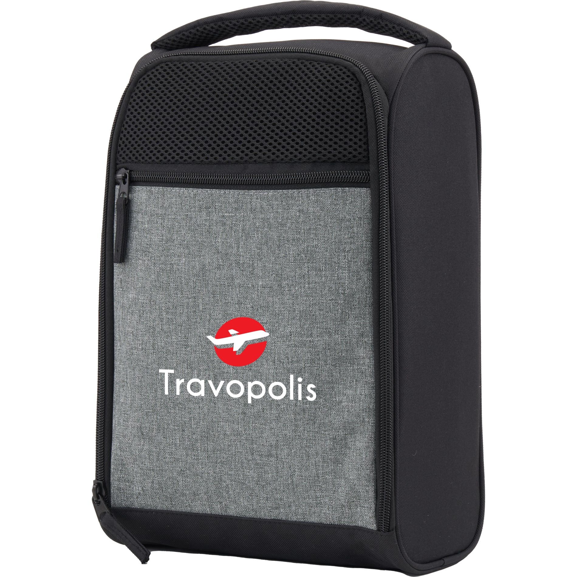 Fairway RPET Travel Shoe Bag, custom luggage with logo imprint 2