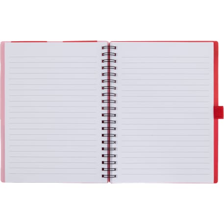 5” x 7” FSC® Recycled Stash Spiral Notebook 10