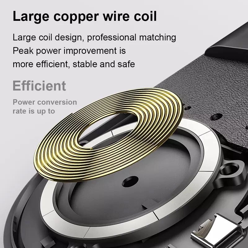2 In 1 Foldable Wireless Charger Station 4